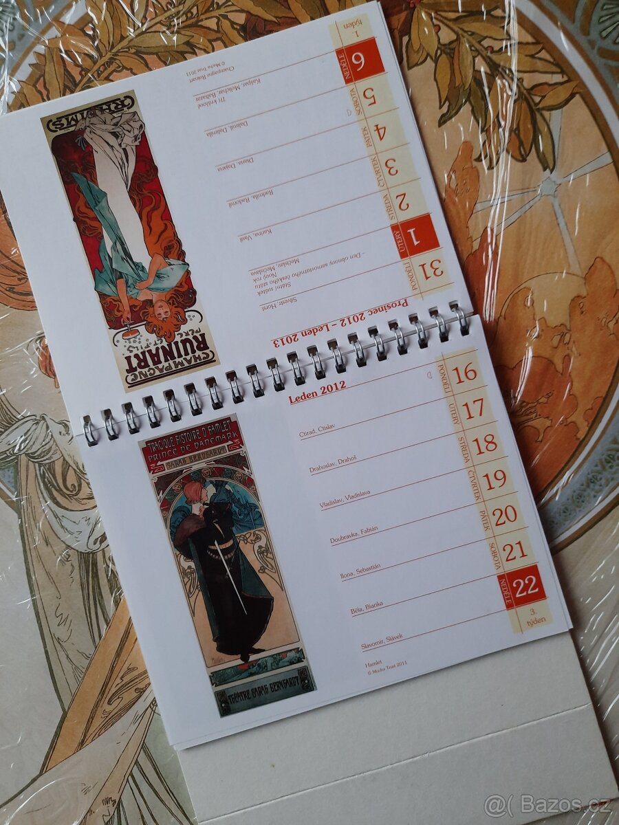 Kalendáře Mucha, Tiskárna cenin, Victoria Frances, ... - 9