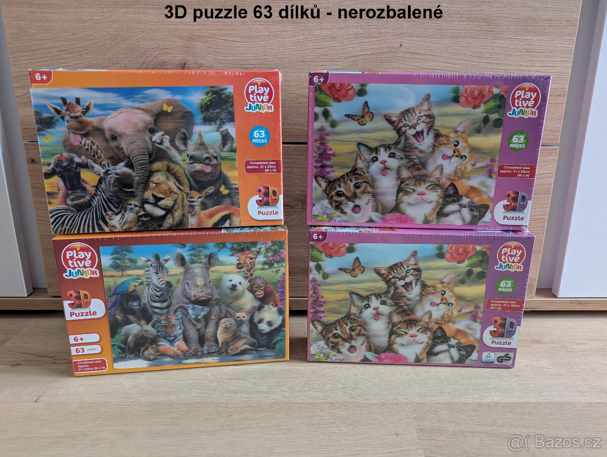 Puzzle pro děti od 4 let - 9