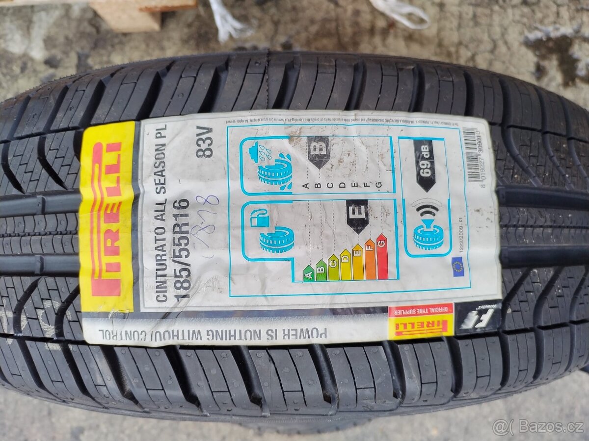 185/55/16 celoročni pneu PIRELLI 185/55 R16 - 9