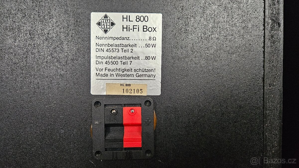 Telefunken HL 800 Hifi box - 9