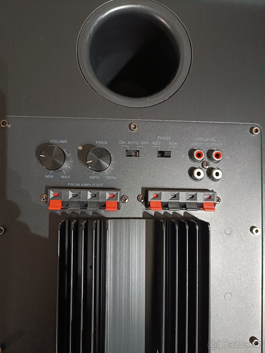 Auna Line 4707 + subwoofer + střed. repro AQ Tango 81 - 9