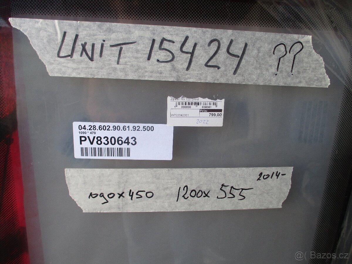 Okno č. 1 ke karavanu HOBBY - rok 2014 - 9