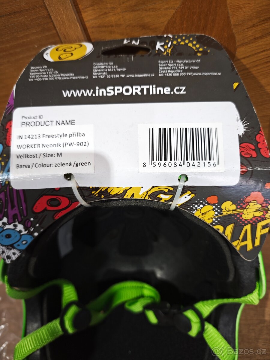 Přilba freestyle Worker neonic vel.M, nová - 9