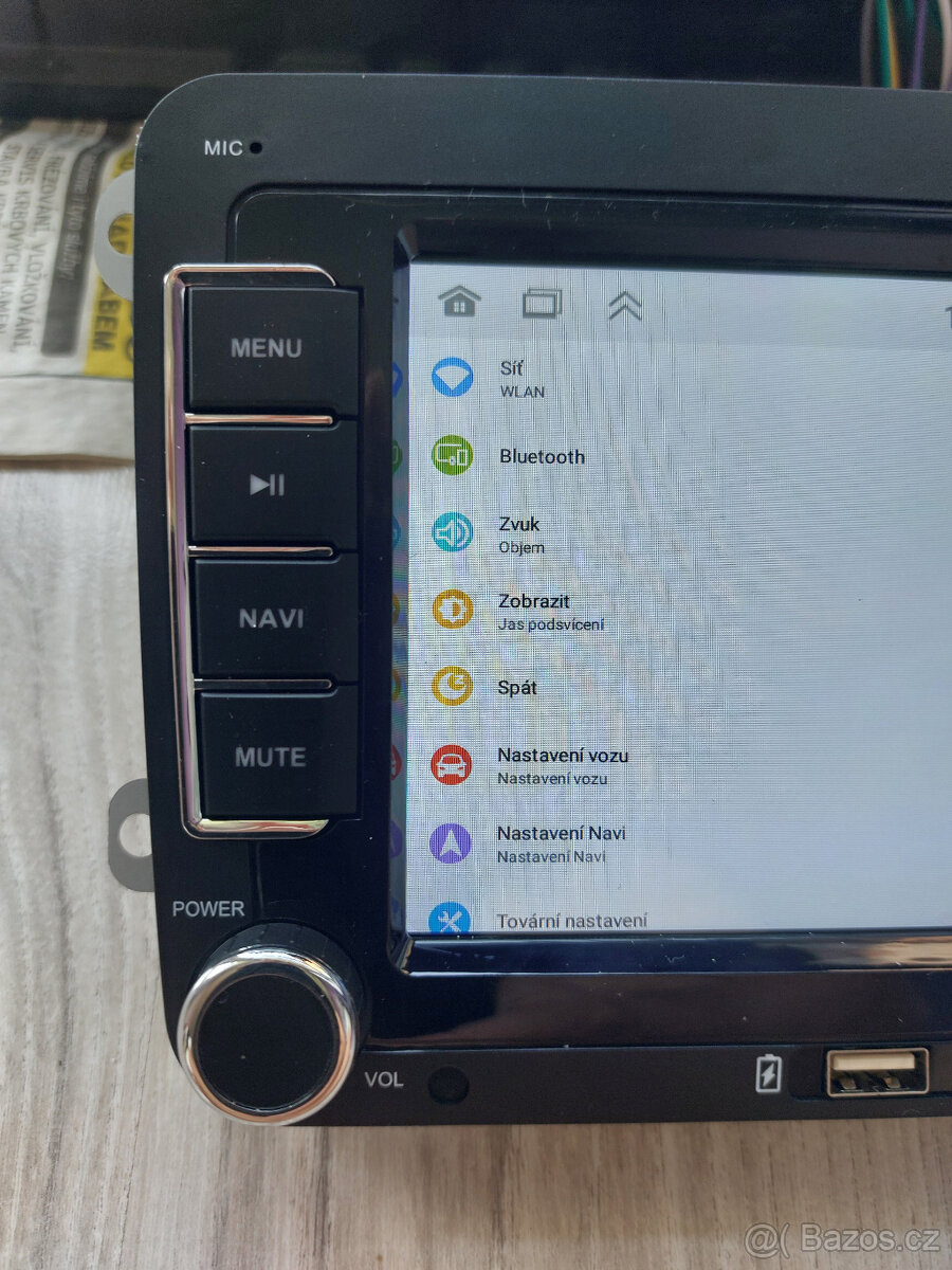 Autorádio 2DIN, RDS 8gb+128gb lcd 7,ANDROID 13, VW,ŠKODA,SEA - 9