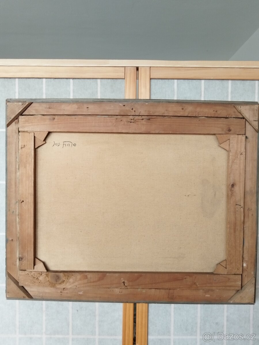 obraz PODHORSKÁ KRAJINA, olej, Josef Fiala - 9