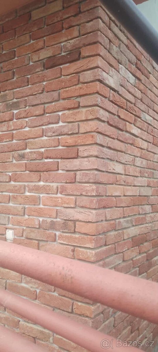 Cihlový obklad pásky z cihly líc - 9