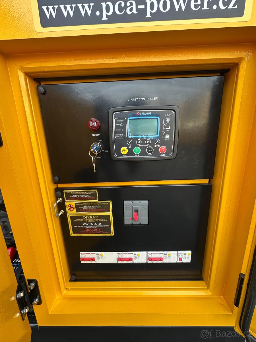 Naftová elektrocentrála PCA POWER PDE-80 kVA s ATS. - 9