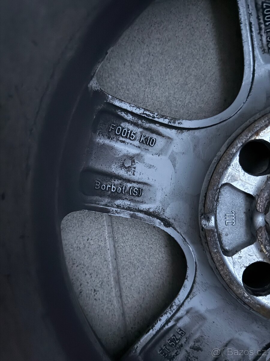 Kola Ford Borbet 195/50 R15 ET 52.5 - 9