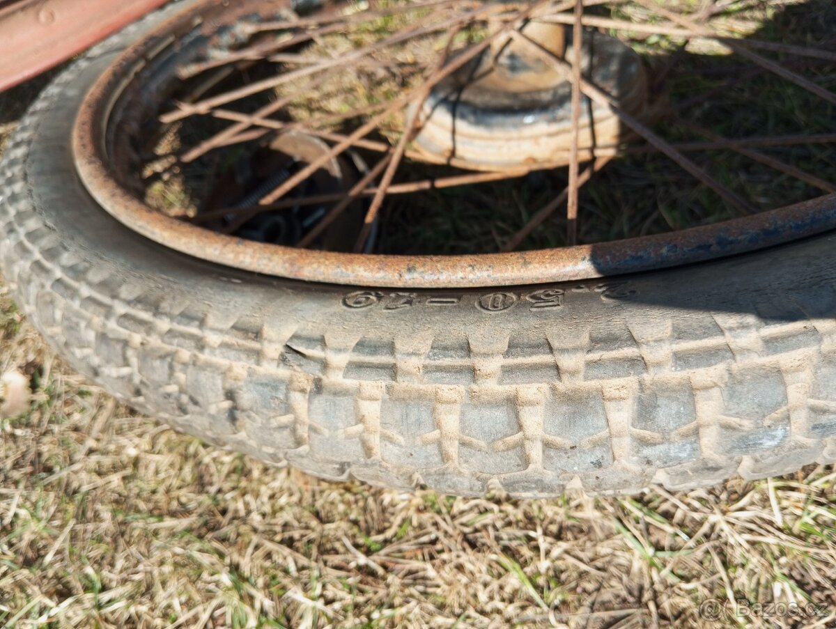 Čz 125/150 C kola, štít - 9