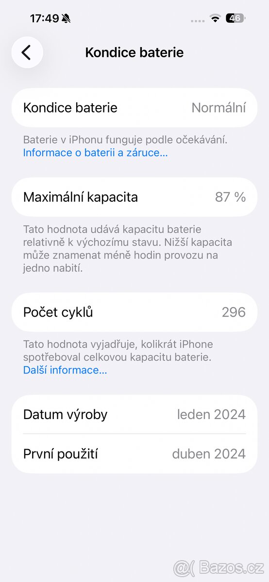 Apple iPhone 15 Pro Max 256GB Black Titanium - 9