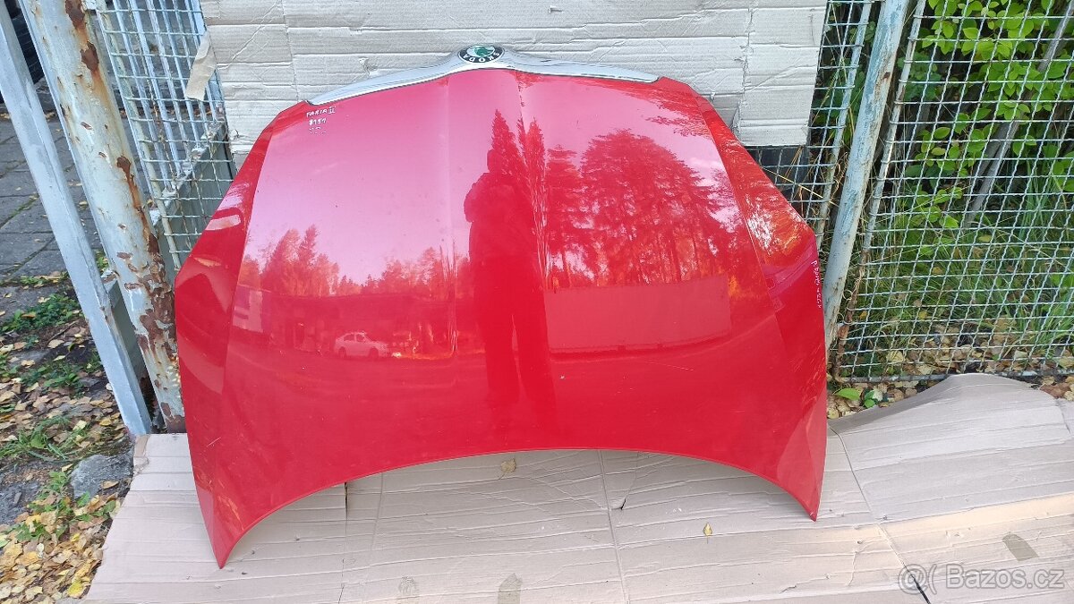 Skoda Fabia 2 - přední kapota - 9