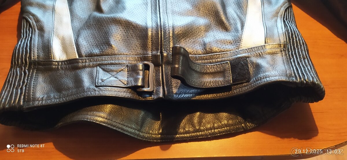 Dámská moto kožená bunda - 9