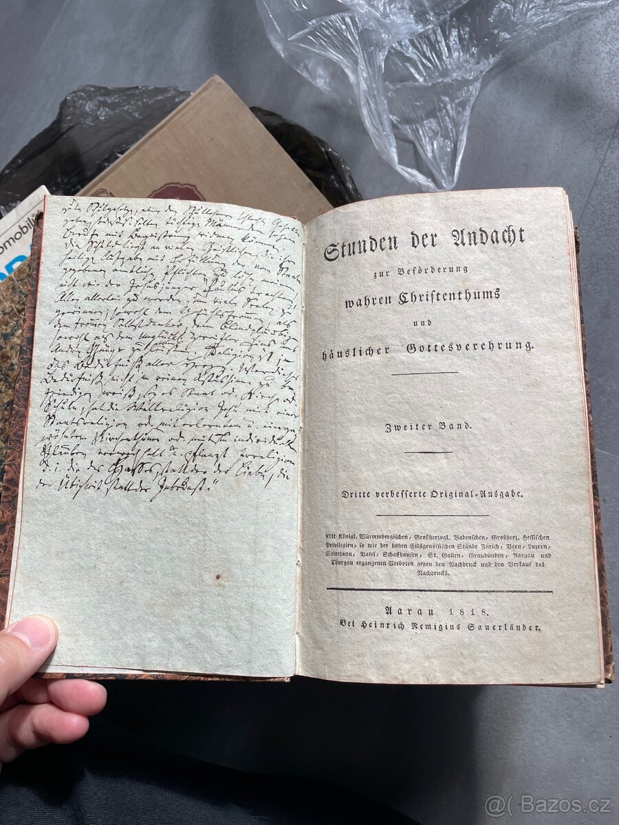 Staré německé a české knihy - 9