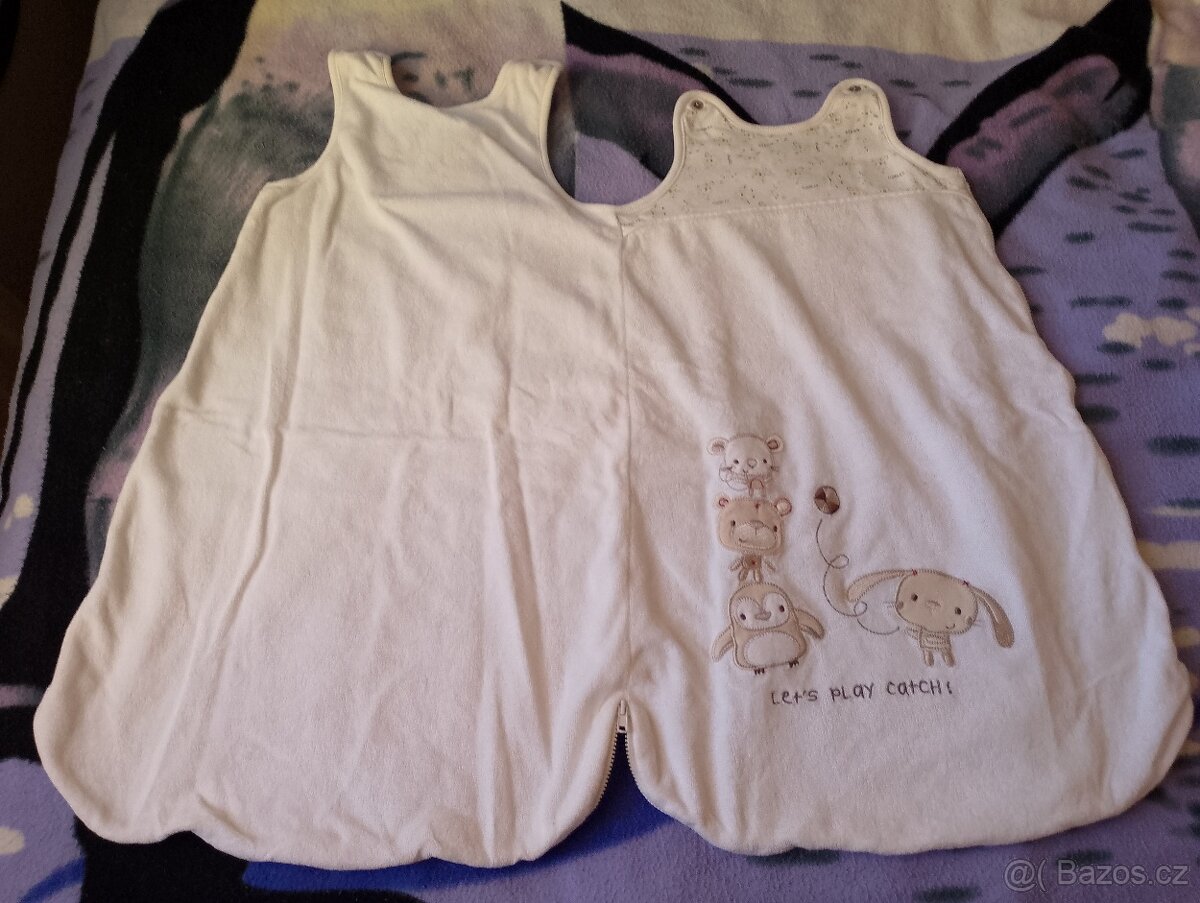kojenecké oblečení (kluk) vel. 62+spací pytel - 9