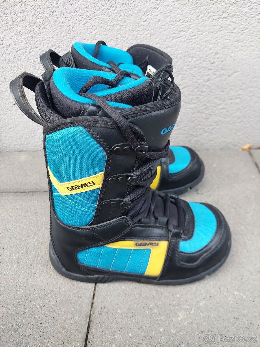 Snowboard SALOMON, 124 cm + boty - 9