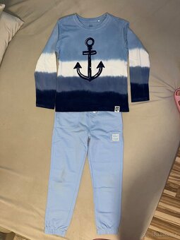 Dětské tepláky nove vel.134 - 9