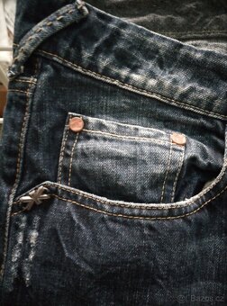 Luxusní italské džíny Seal Kay - 9
