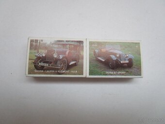 Prodám 74 ks retro zápalky - 9