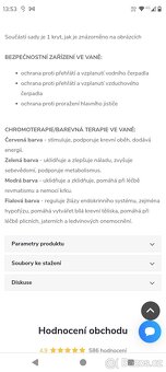 Hydromasážní vana Carmen pravá s ohřívačem vody - 9