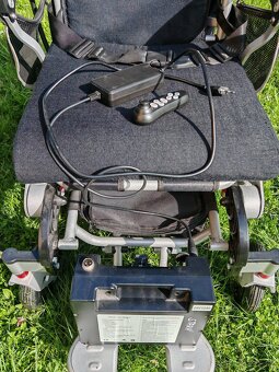 Elektrický invalidní vozík inSPORTline Hawkie + náhradní bat - 9