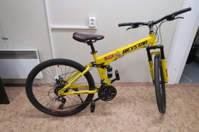Prodám skládací celoodpružené horské kolo bicystar - 9