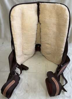 Westernový sedlový komplet 3) hnědý WADE - 9