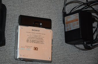 MINIDISC minidisk recorder SONY MZ-R90,DO,přísluš.,adapter - 9