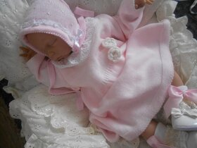 Portugalské šaty, vel. 3-6 měs. - 9