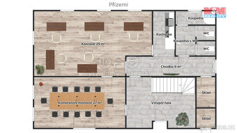 Pronájem kancelářského prostoru, 347 m², Praha 4 - Chodov - 9