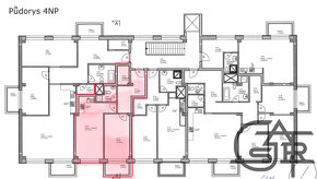 Prodej krásného 2kk/49,7m2 + balkon/4,35m2 + parkovací stání - 9