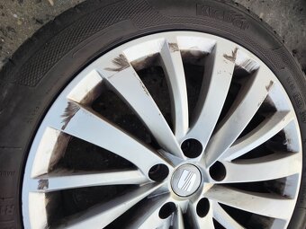 17"letní alu sada 5x112 origo Seat Exeo Audi A4 Octavia - 9