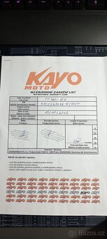 Prodám motorku Pitbike Kayo 140TT - STÁLE V ZÁRUCE - 9