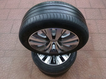 Letní sada alu originál Peugeot 3008 4x108 7,5Jx17 ET29 TPMS - 9
