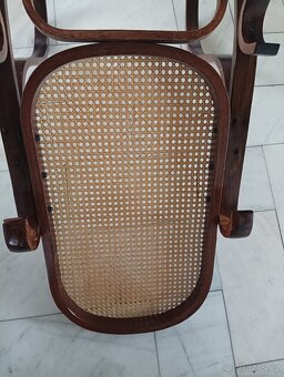 OHÝBANÉ HOUPACÍ KŘESLO VE STYLU THONET–FRANCIE, 70.–80. LÉTA - 9