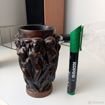 Vazy inspirovane Lalique - Bacchantes - 9