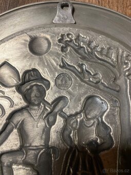 Staré Německé ozdobné talíře a vázičky - 9