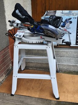 Prodám VELKOU NEPOUŽITOU pokosovou pilu s posuvem Herkules K - 9