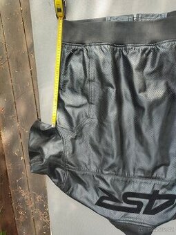 Kožená dvoudílná moto bunda zn.4SR vel.56 + chránič. - 9