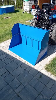 Transportní box hydraulicky sklápateľný za malotraktor - 9
