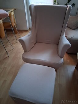Luxusní potah na křeslo ušák - 9