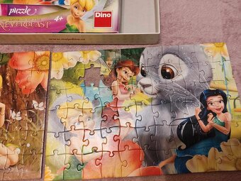 50,- balíkovna..puzzle-Ledové království,Zvonilka,Barbie - 9