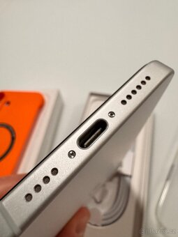 Apple iPhone 16 PLUS, 128GB bílý, v záruce, TOP STAV - 9