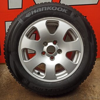 ALU kola Audi A4, 5x112 ,ET39 zimní pneu 195/65/15 - 9