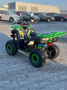 Dětská čtyřkolka Toronto 125cc 1G7 Deluxe -zelené grafity - 9