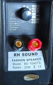 Zesilovač RH Sound BW-160B a 4x reproduktory BS-1040TS - 9