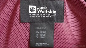 Nová dívčí outdoorová bunda Jack Wolfskin v.128 - 9