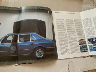 Staré prospekty BMW 1600 -2500 a řady 5 E12 - 9