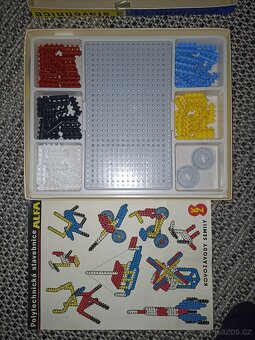 Staré Retro Stavebnice -Alfa,Mozaika a jiné 80 léta - 9