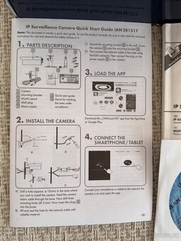 Venkovní IP sledovací kamera HD. - 9