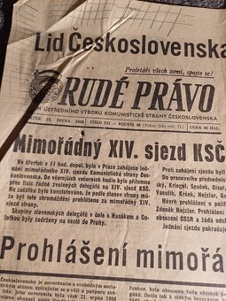 Historicke casopisy,noviny,1948 a 1968 - 9